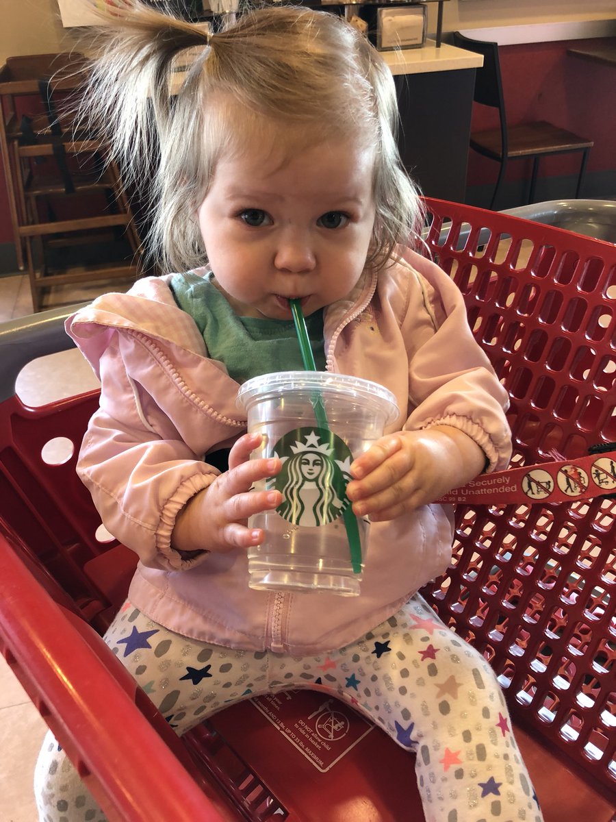 Ran to target for milk and napkins.... 🤷🏼‍♀️ Yea that’s 2 beauty boxes in there... And the dreft was on clearance, duh! 😊 Oh yea we grabbed Starbucks, too!