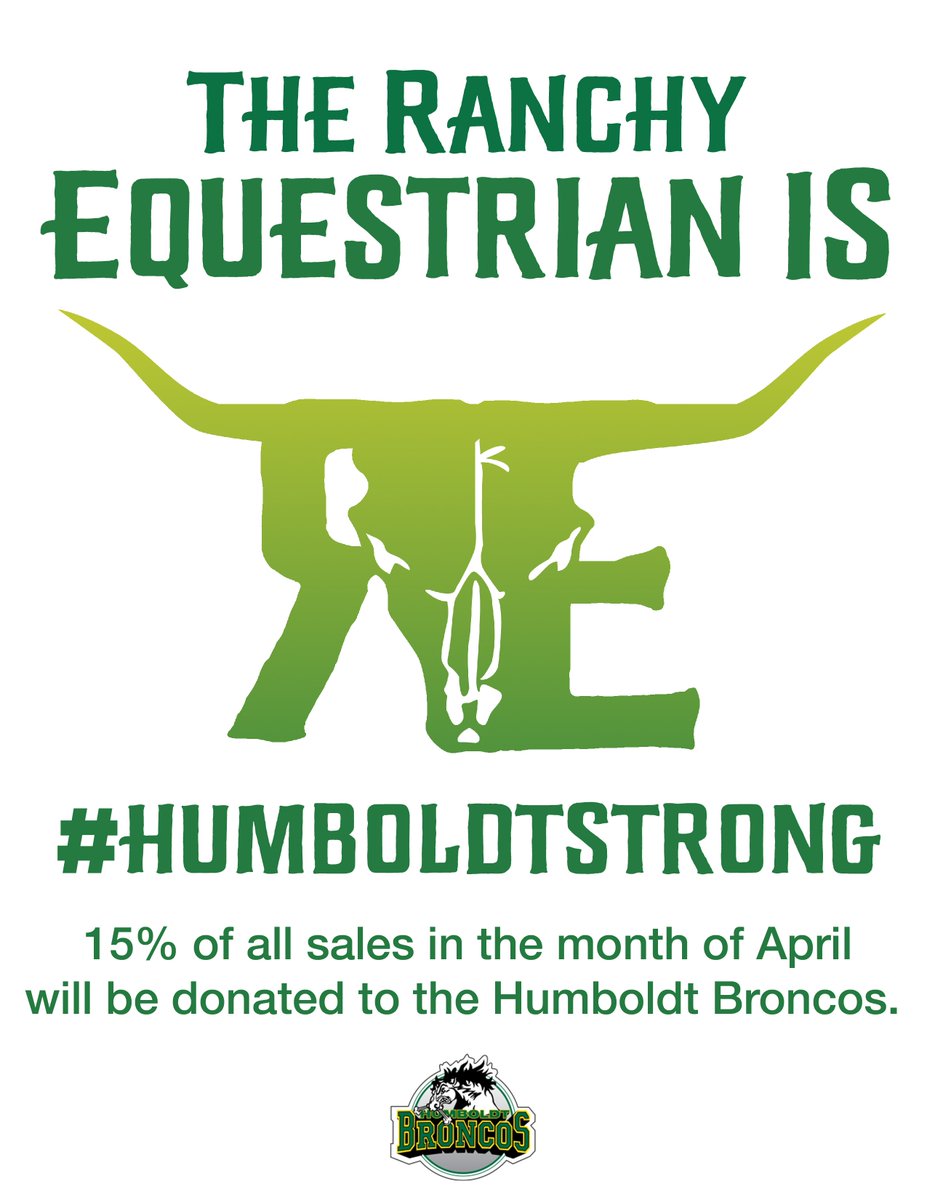katemcross's tweet photo. Visit https://t.co/DCUh2qRpyx to get your gear today! 15% of all proceeds in the month of April will be donated to the @HumboldtBroncos #HumboldtStrong #PrayersForHumbolt https://t.co/kapABDSY3r