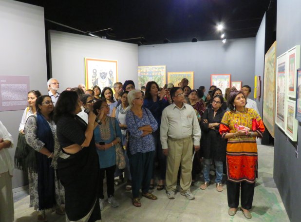 AvidLearning's tweet image. Glimpses from our event Pichvai: Tradition and Beyond at #FamousStudio, with Pooja Singhal, @DesmondLazaro and Malvika Singh.

#LearningNeverStops @asadlalljee