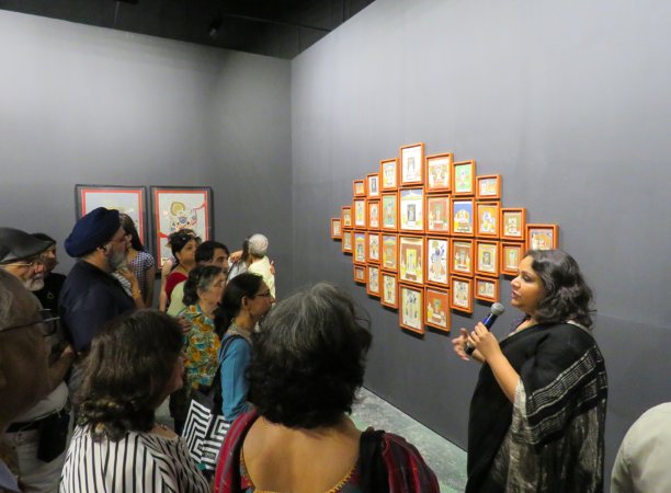 AvidLearning's tweet image. Glimpses from our event Pichvai: Tradition and Beyond at #FamousStudio, with Pooja Singhal, @DesmondLazaro and Malvika Singh.

#LearningNeverStops @asadlalljee