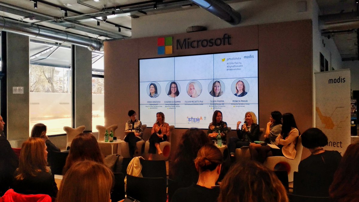 AkkodisItalia's tweet photo. .@Silvia_Parma: "Favorire cicli virtuosi e positivi all'interno della propria azienda. La presenza femminile incide sui risultati finali." #DigitalMismatch #PinkEvolution https://t.co/QuDhBVxjra