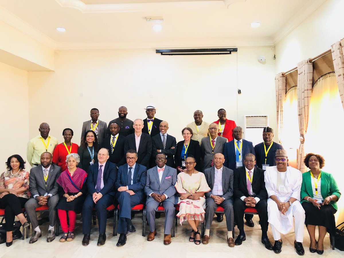 drfaisalshuaib's tweet photo. Delighted to be part of the Eliminate Yellow Fever Epidemics (EYE) strategy launch by the DG of @WHO, @DrTedros today, in Abuja.
We’re committed to the elimination of Yellow fever epidemics. 
#AbujaEYEMeeting2018 https://t.co/OfXnuPTSRY