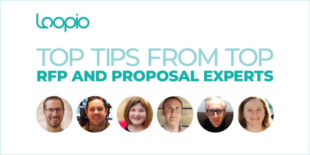loopioinc's tweet image. Rein in your #RFP and proposal management process with these tips from top experts loopio.com/top-tips-from-… @SarahSinclair @APMP_Official