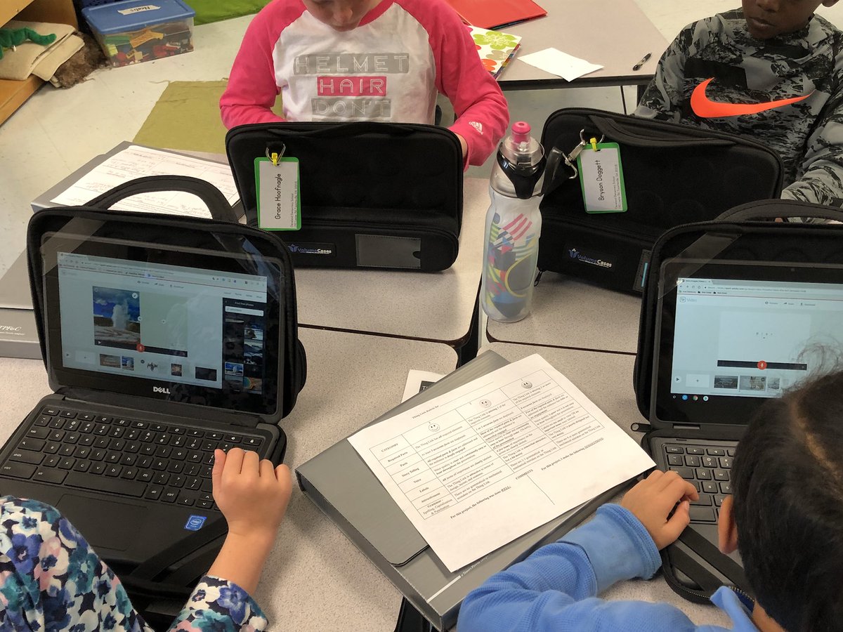 Mrs_Nealis's tweet photo. Putting the finishing touches on our National Park projects in preparation for Ranger Day in May. @cescrocsrock #CEScrocsrock @AdobeSpark https://t.co/lN2eFzGRLa