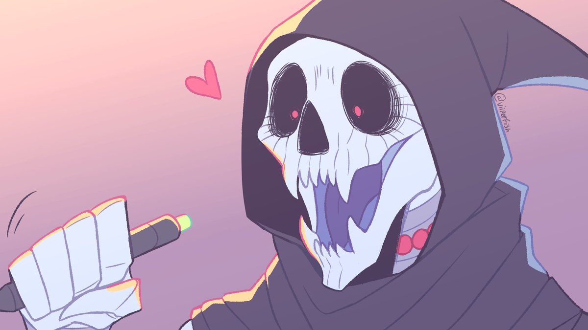 Death made an art account!!