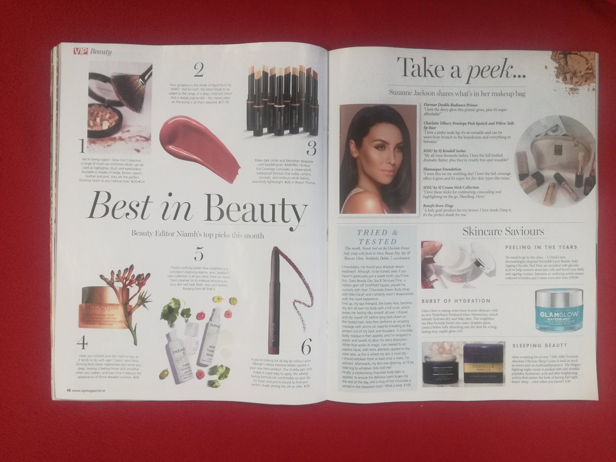 _niamhdev_'s tweet image. We've a new look for our April issue, starring the gem that is @ElaineCrowley, who I loved interviewing 💫 There are loads of fun new pages, and I ❤ my re-designed beauty &amp;amp; travel sections #vipmagazine #buyirish