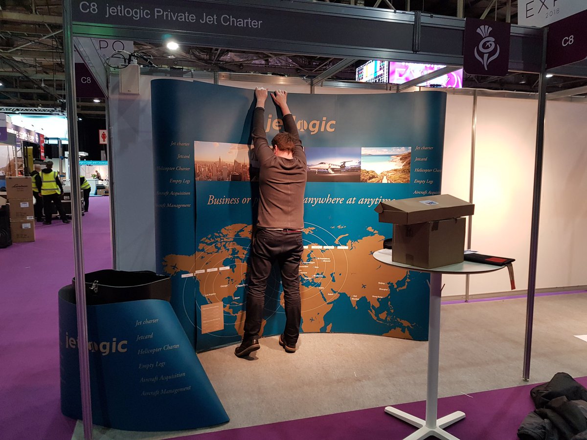 jetlogic's tweet photo. Getting ready for @VisitScotExpo tomorrow https://t.co/trOtbnEyZb