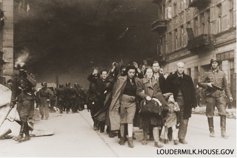 RepLoudermilk's tweet photo. On Holocaust Remembrance Week, let’s stand firmly together against anti-Semitism, as we recognize the dignity and value of every person. #iRememberBy @HolocaustMuseum https://t.co/PyeGtrcT3Q