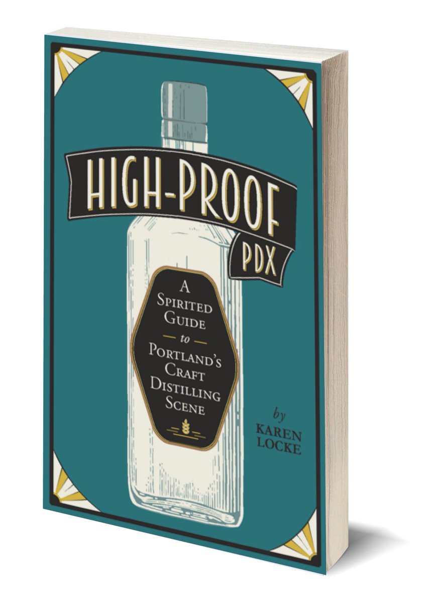 OvercupBooks's tweet photo. High Proof PDX by Karen Locke is the definitive #PDX #craftspirits guide for travelers (and locals) who want to explore Portland’s #CraftSpirits scene. #distilleryrow #travelportland #traveloregon @kayveepdx @highproofpdx #pdxnow https://t.co/mMgbimgTFC
