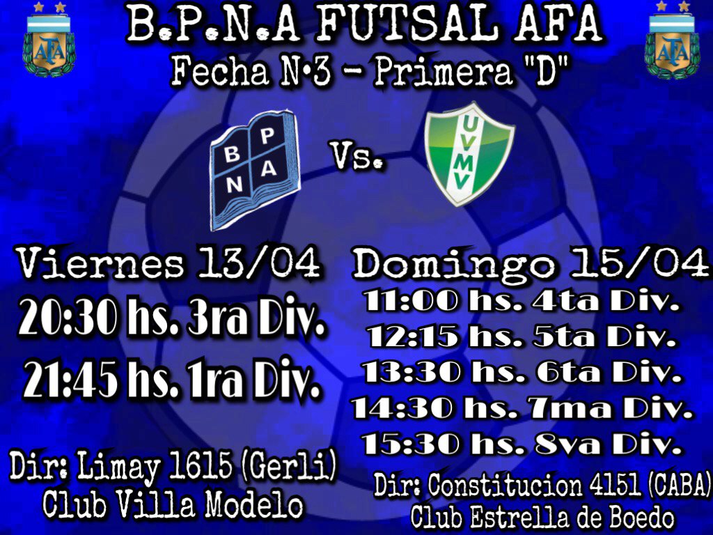 BPNA Futsal AFA (@bpnafutsal) on Twitter photo 