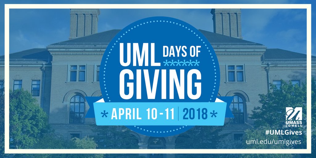 Proud to give to UMass Lowell. Join me! #UMLGIVES #LoveWhereYouWork