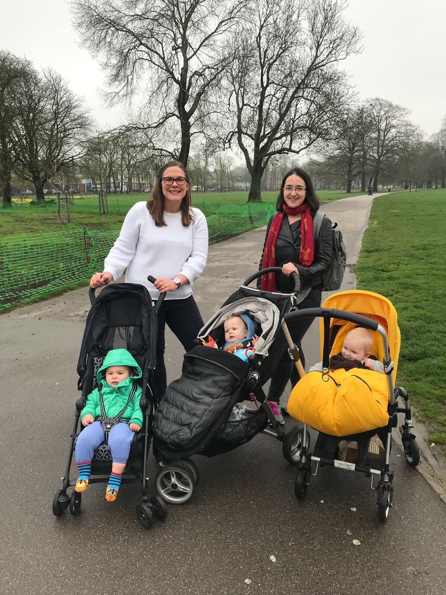 Lovely walk and talk today! #brixton #friends #babies #walk