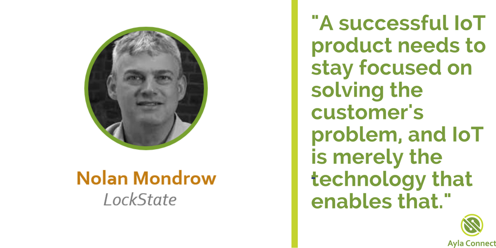 aylanetworks's tweet photo. Customer success stories in #IoT at #AylaCONNECT from @LockState https://t.co/6ROpzhxPG2