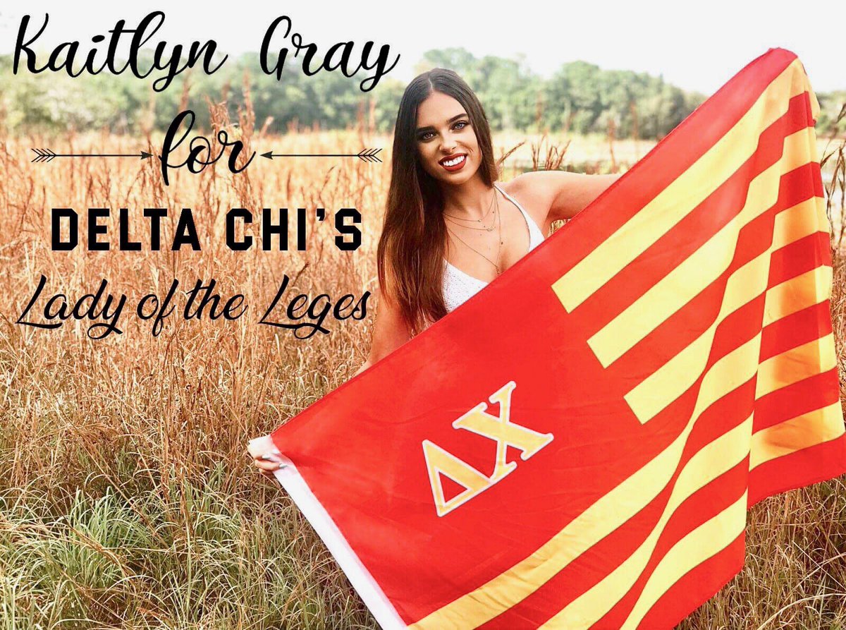 Introducing our LOTL candidate representing Alpha Delta Pi, Kaitlyn Gray, one RT equals one vote so RT for #KGray4LOTL