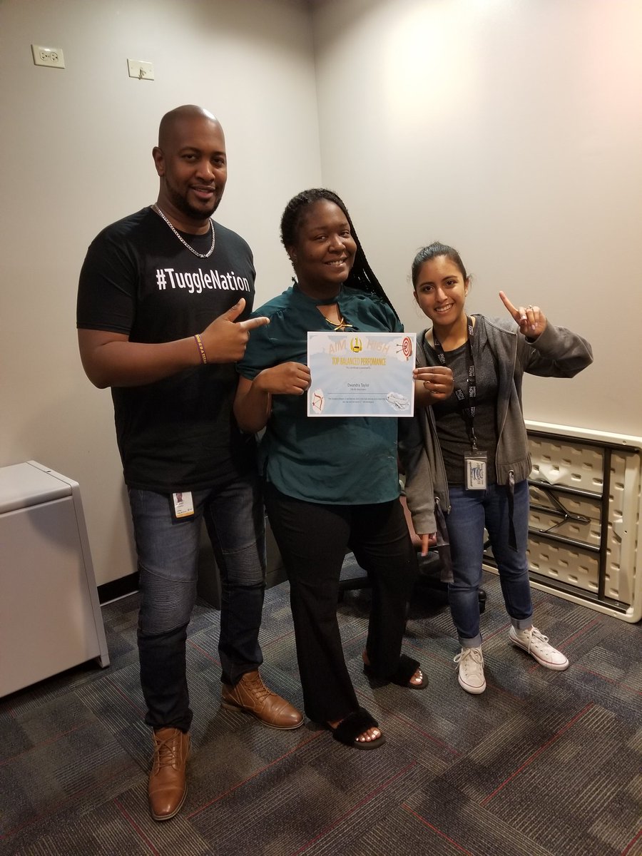 Another "AIM HIGH" Award for the Mighty Titans! Congrats to Dwandra! Thanks again to Linda for representing AIM with the award presentation. Thanks to Tugg for attending to support his Top Performers! @cj5951Cat <a href="/TeamTugTitans/">TUGG TITANS</a> @WilliamATTKidd @DustyRhodesATT <a href="/OcalaSSIF/">OCALA MSS</a>