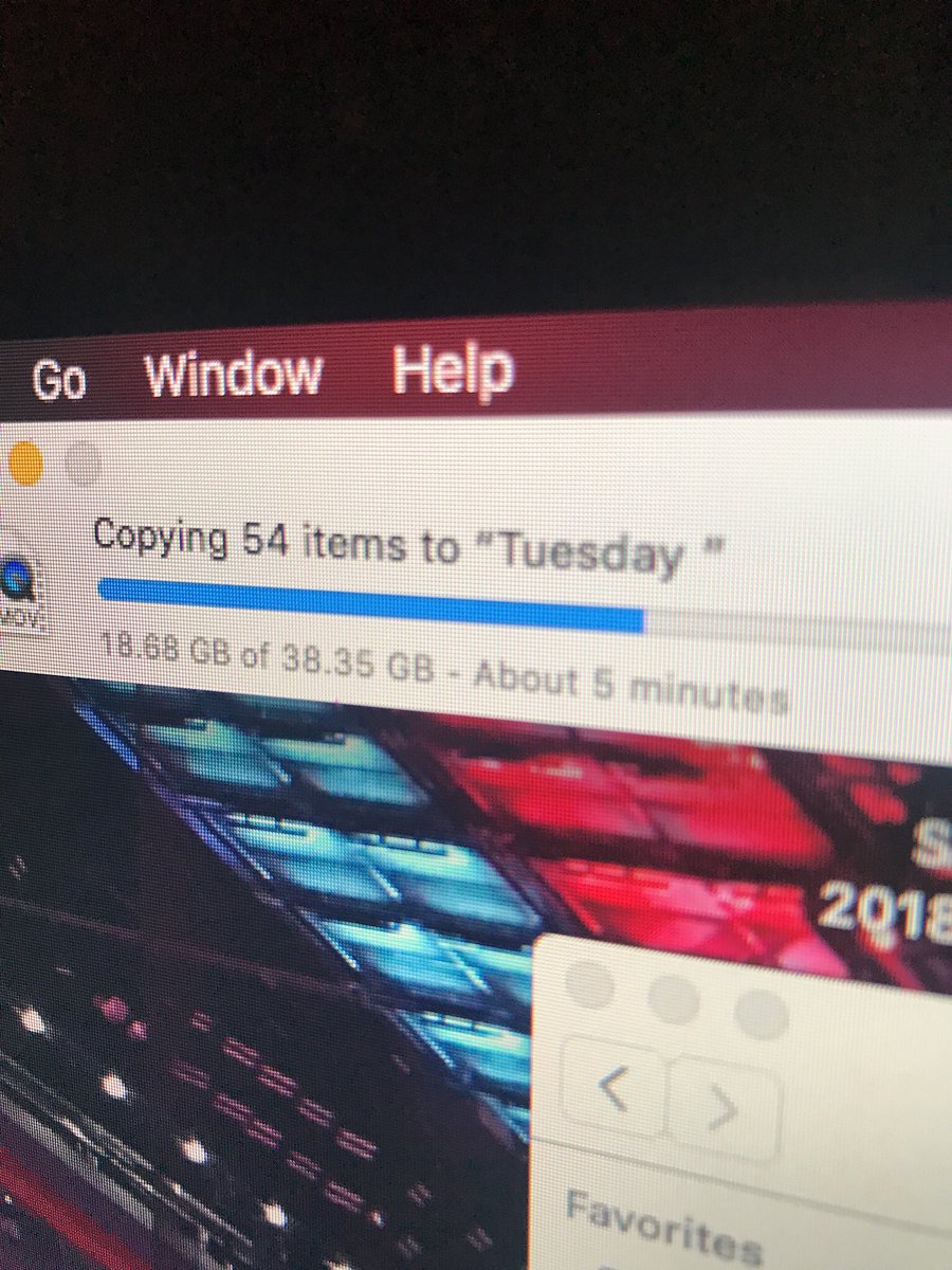 StephenEstes23's tweet photo. I just love it when my standard media transfer rate is 40gb for 2 hours of 4k footage! @LumixUSA #amazingfootage #fortheshot #thefutureishere #powerfulcamera #4klife 🎥🖥⌨️🖱 https://t.co/q9qBQPcf5z