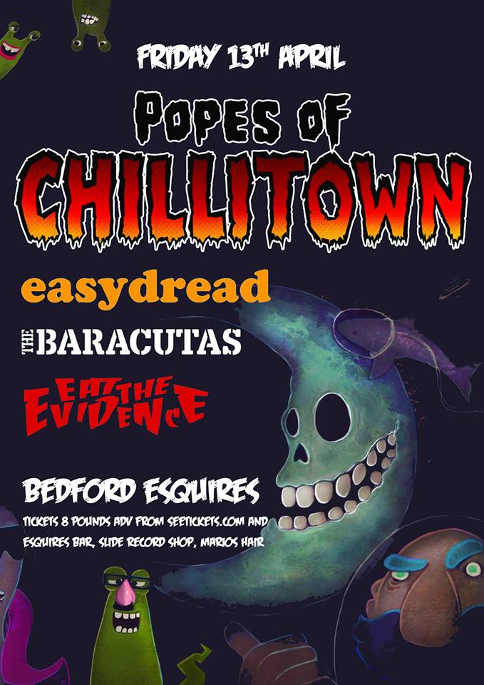 THIS FRIDAY we join the <a href="/popesofctown/">POPES OF CHILLITOWN</a> @easydreadmusic &amp; <a href="/thebaracutas/">The Baracutas</a> on this banger of a gig at <a href="/BedfordEsquires/">Bedford Esquires</a> and kick off the first UK show of our wishy washy weekenders tour! Yes yes!! #wishywashy #eattheevidence #skapunk #party #bedford