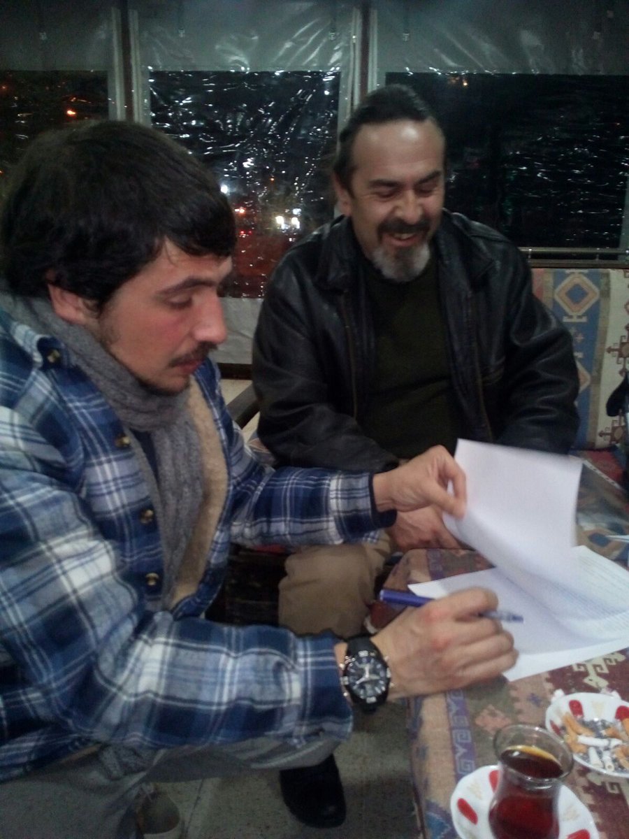 Tüzüğümüzün imza altına alındığı akşamdan bir kare