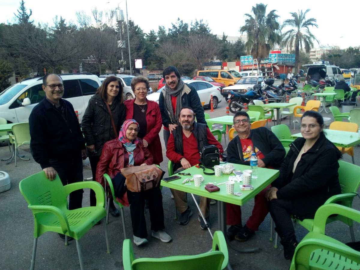 Eğitim araştırma hastanesi kantinindeki toplantımızdan bir kare