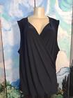 dejavugarbposh's tweet image. CHARTER CLUB PLUS 3X NEW NAVY BLUE FAUX WRAP SILVER CLASP SLEEVELESS TUNIC TOP Best Prices  #silverwrap #silverplus #newtunic ebay.to/2DXfn4q