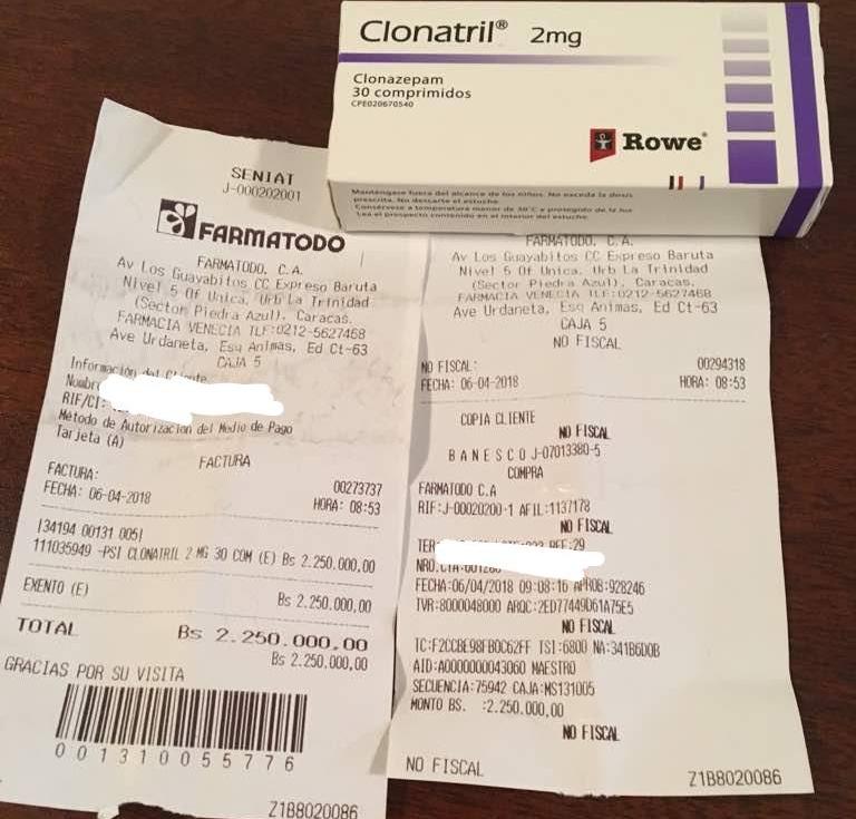 Clonazepam Compra