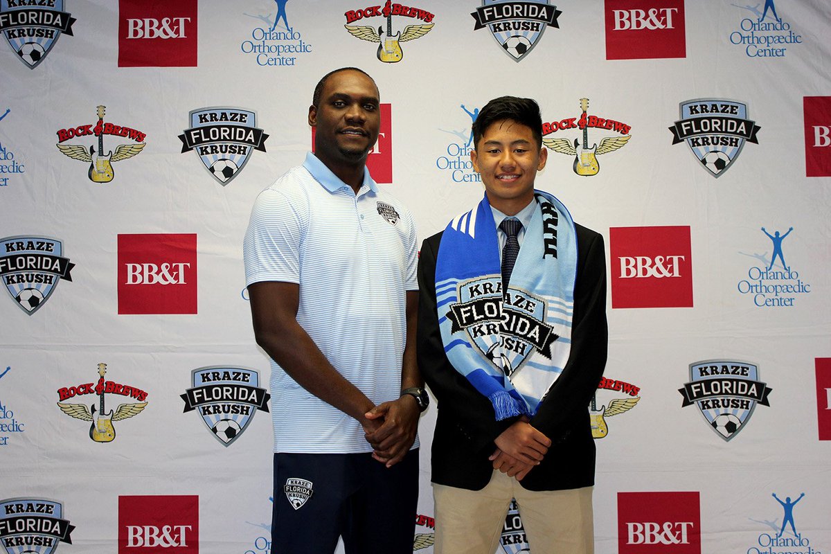 FlKrazeKrush's tweet photo. Congratulations to Muhammad Razman on his signing to play at the collegiate level for Saint Mary of the Woods in Indiana, where he will study Finance/accounting.  Muhammad attends Winter Park High School and plays for Coach Derron on the 99/00 Kraze ECNL team. https://t.co/XwUoRNzyFI