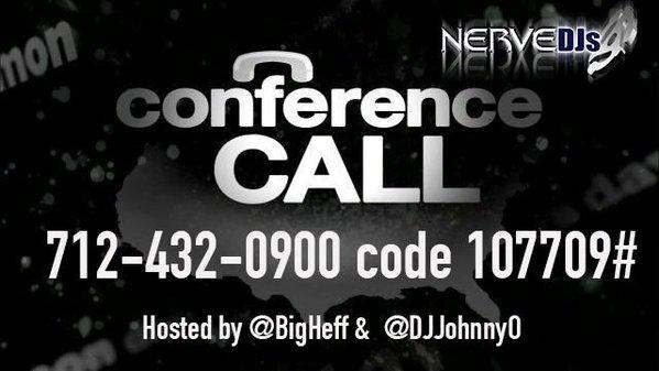 djpunchradio's tweet photo. #Nervedjs #ConferenceCall 2Nite 7pm EST Hosts @DJJohnnyO @BigHeff feat. @DJPUNCH317 @DjPyrex @WeUNRULY614 @ChieMoney @KermitHenderson @DJHIVOLUME @DjKenniStarr @iamDjBall @DJDISSPARE @DJCocoZ @NerveDJscom @teamndamixz @PhenomRadio @DjTonyharder @WeBreakTrax @DJRAVERX1 @MzLadiiPR https://t.co/OWAkckGW4q