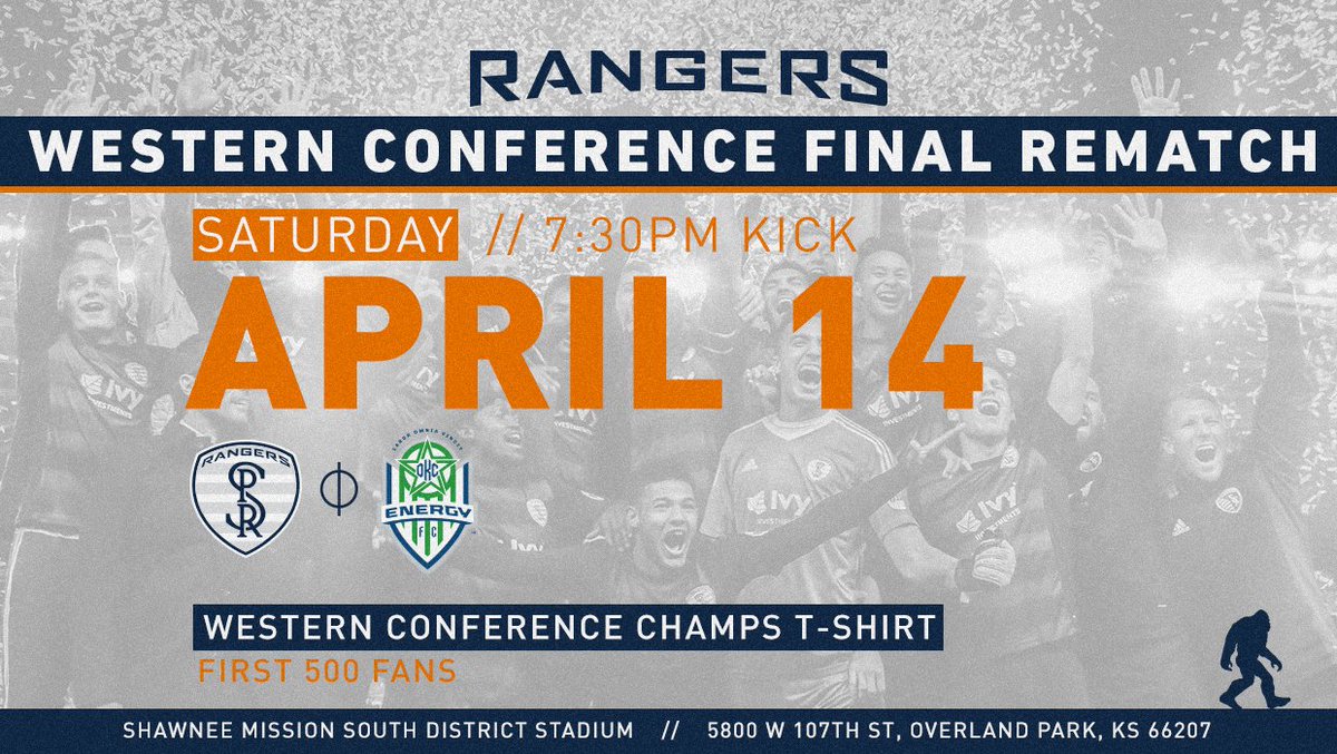 SportingKCII's tweet photo. It's a Western Conference Final rematch this Saturday when we take on @EnergyFC at Shawnee Mission South District Stadium! #SPRvOKC

🎟 https://t.co/Q9KBwYIsj1 https://t.co/pag2pkMdJQ