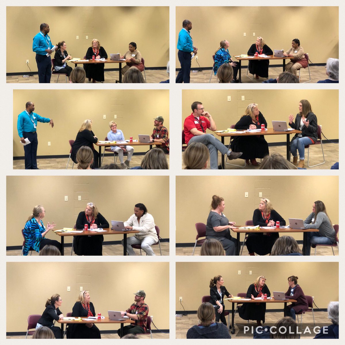 mpoweringed's tweet photo. RICH learning from responding via improv scenarios @officialSPS #EquityAndAccessChampions #MakeAware #Disrupt https://t.co/Xc5LBBECU7