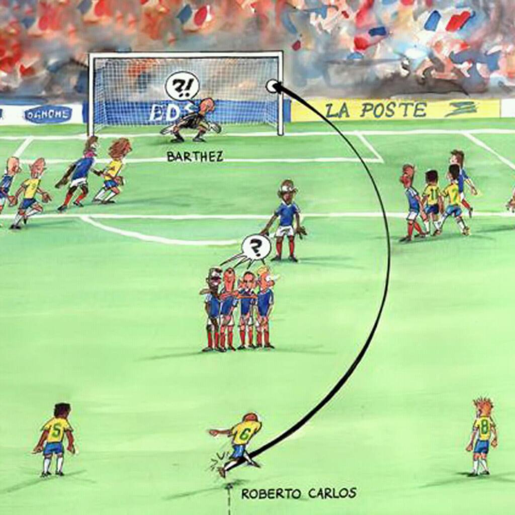 A goal we will never forget happy birthday Roberto Carlos 