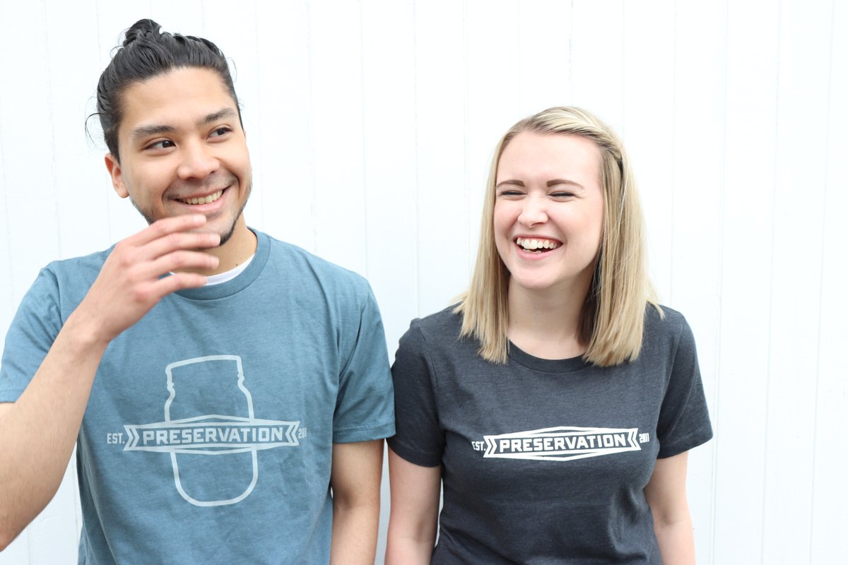 Get your sister or brother something stylish for #NationalSiblingDay! Preservation shirts are available for only $10 each, so you can get yourself one too! (In store only, limited sizes, while supplies last.) #sacramentopride #Preservationandco