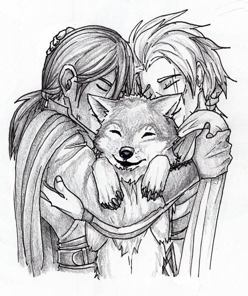 dev_ant's tweet photo. 😭😭😭💞💞💞 #assassinsfate #fitz #thefool #nighteyes #therealmoftheelderlings @robinhobb (fanart by https://t.co/fjWZGg3sm5 ) @A_MdV piango! https://t.co/TKPtIlp5Xs