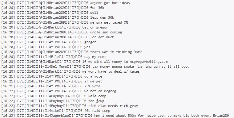 Rot_Leaks's tweet image. Excerpt 27: RoT discuss RWTing large amounts of Jagex prize money to fund internal competitions.

From: #662 - RoT DMM Leadership Channel, Line 22715