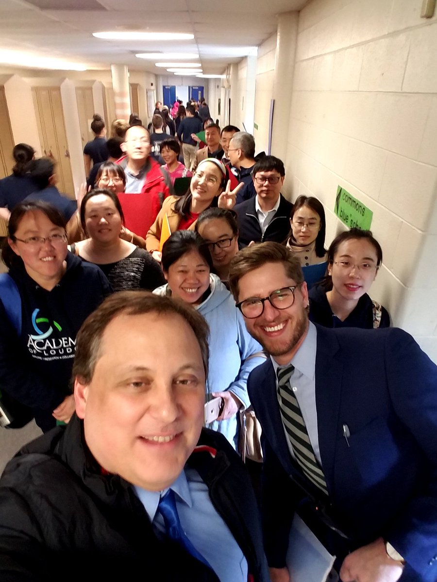 DionBetts's tweet photo. Teachers from China visiting Baldi and NEHS teachers and students @PHLschools @sdp_multilingua @SDPChiefSchools https://t.co/e9E4Zxl9X0