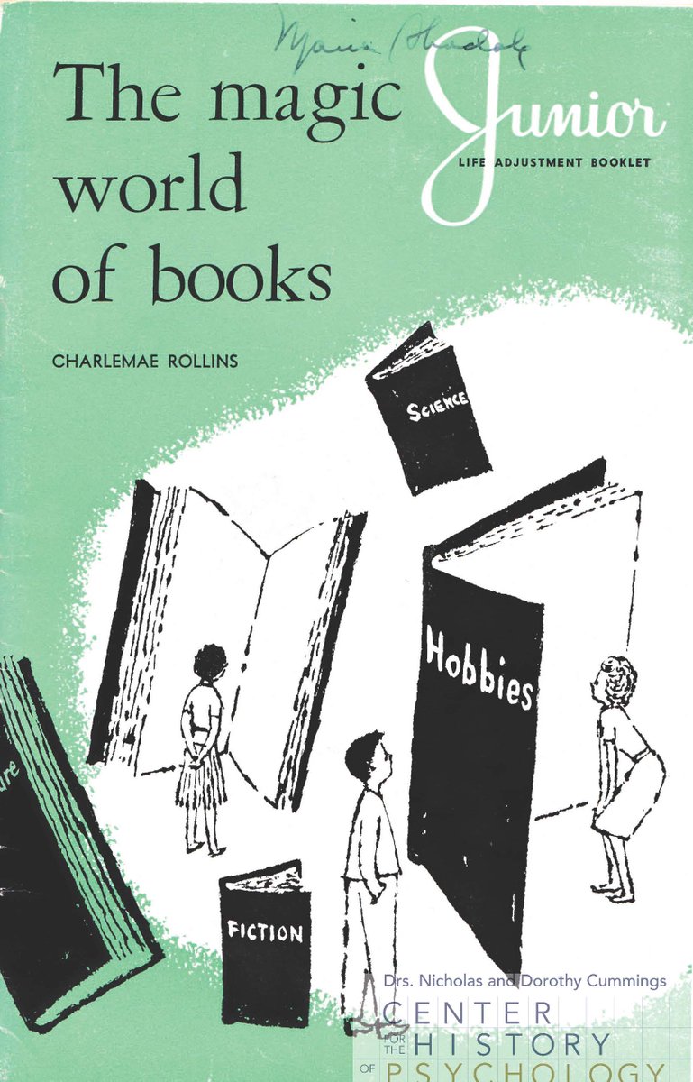 CCHPsych's tweet image. It&apos;s #NationalLibraryWeek2018! The CCHP houses thousands of books relating to psychology &amp;amp; the human sciences. Take some time this week to visit “the magic world of books” at your local public or university library!