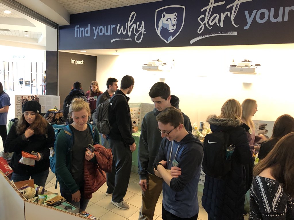 TurningGreenOrg's tweet photo. βFind your WHYβ @PennState ... our why is YOU! #ConventionalToConscious #CCRT2018 @EngagePennState https://t.co/elU8KxsWwV