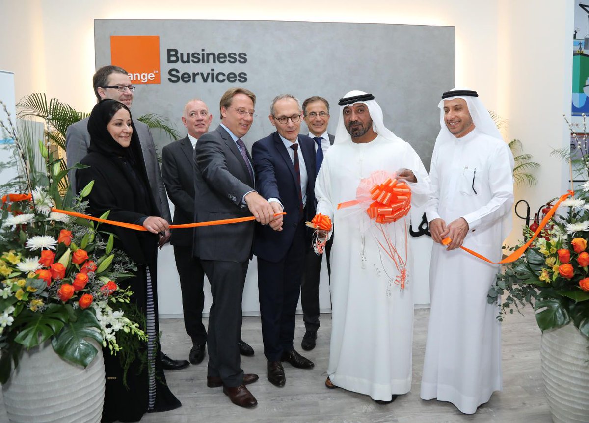 H.H. Sheikh Ahmed Bin Saeed Inaugurates <a href="/orangebusiness/">Orange Business</a> Regional HQ in Dubai Silicon Oasis !
