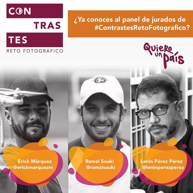 QuieroUnPais's tweet photo. ¿Conoces a nuestro jurado? Ellos, al igual que tú, quieren un país lleno de oportunidades. Comparte junto a ellos la visión de un mejor país. Encuentra más información en nuestro Instagram @QuieroUnPais_ @erickmarquezm @ramzisouki @leninperezperez
 #Cont… https://t.co/V6Hr9Gv5Pl https://t.co/PPnlxi0xwS
