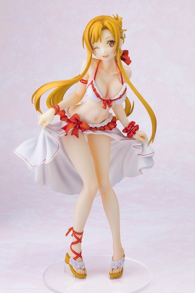 Crunchyroll's tweet photo. NEWS: "Sword Art Online" Asuna Swimsuit Figure Released in Honor of Dengeki Bunko's 25th Anniversary!!

🎉 More: https://t.co/Nkp0YG5kH0 https://t.co/LINleSg2bz