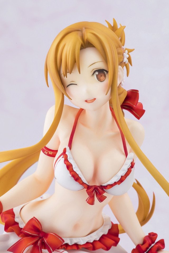Crunchyroll's tweet photo. NEWS: "Sword Art Online" Asuna Swimsuit Figure Released in Honor of Dengeki Bunko's 25th Anniversary!!

🎉 More: https://t.co/Nkp0YG5kH0 https://t.co/LINleSg2bz