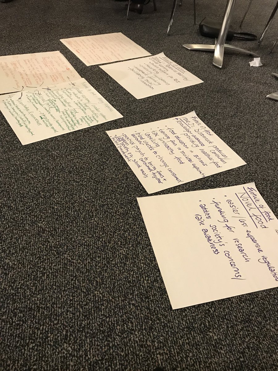 Some results from creative discussion about #futurefood  at #OECDrural this afternoon