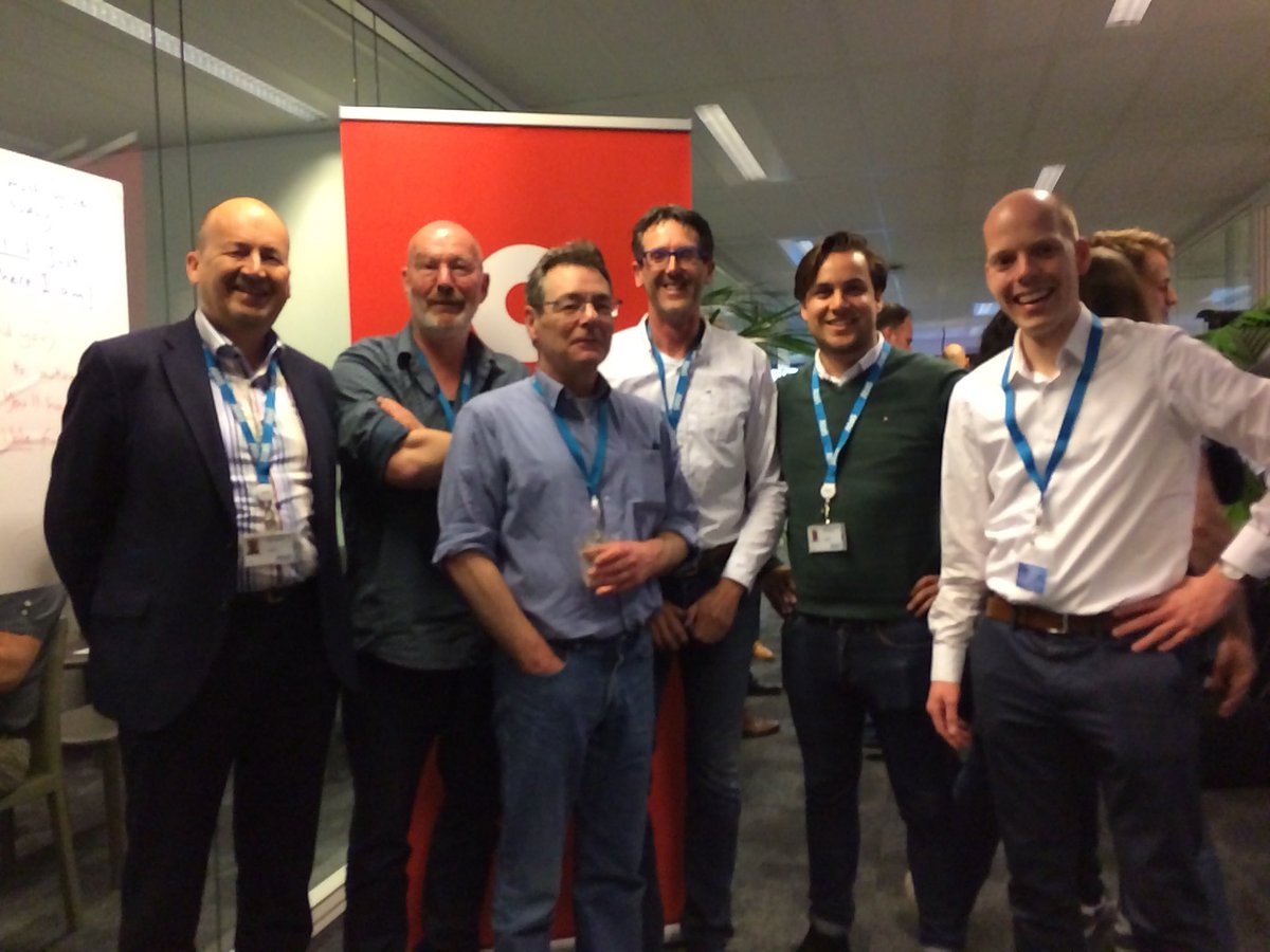 InaW's tweet photo. Atos #OutSystems team is showing our awesome apps at #InnovAtos 2018 in Groningen. https://t.co/mRJHcTvTFr