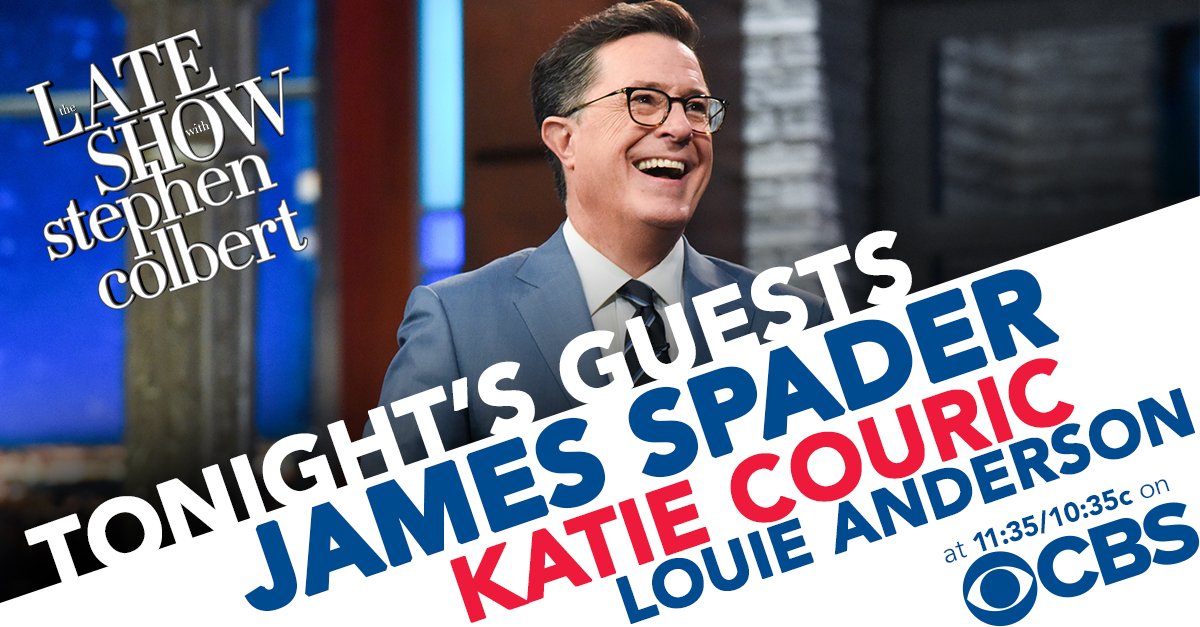 The Late Show tweet media
