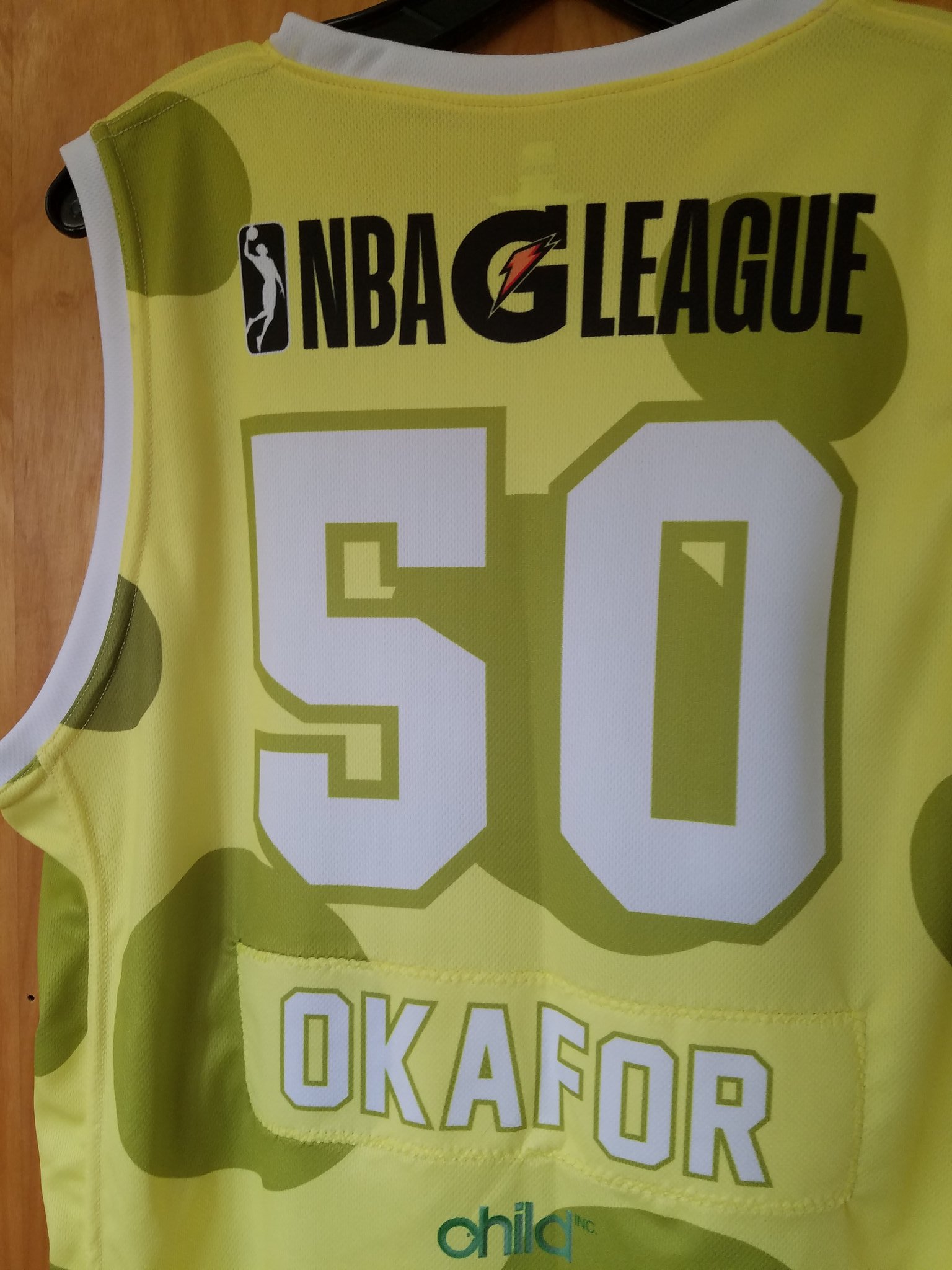 Alex Rikleen on Twitter: Want an Emeka Okafor G-League SpongeBob jersey  for free⁉️ Good news‼️ I'm a #FantasyBasketball writer, and this is a  transparent stunt to gain followers. I will give this