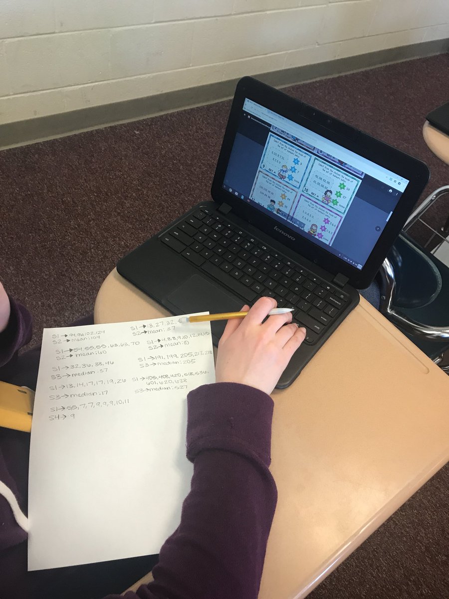 heyitsdunston's tweet photo. Mean, median, mode, and range digital task cards with google doc answr keyball submitted using Google Classroom. #mean #median #mode #range #digitaltaskcards @BulldogsBMS @FCSchoolsNC https://t.co/kxijz4pRkn