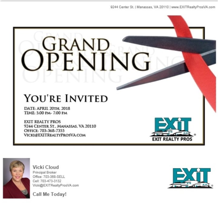 clouddifference's tweet photo. EXIT Realty Pros Grand Opening!! #TheCLOUDDifference #MREGA https://t.co/tcPDMTgTUj