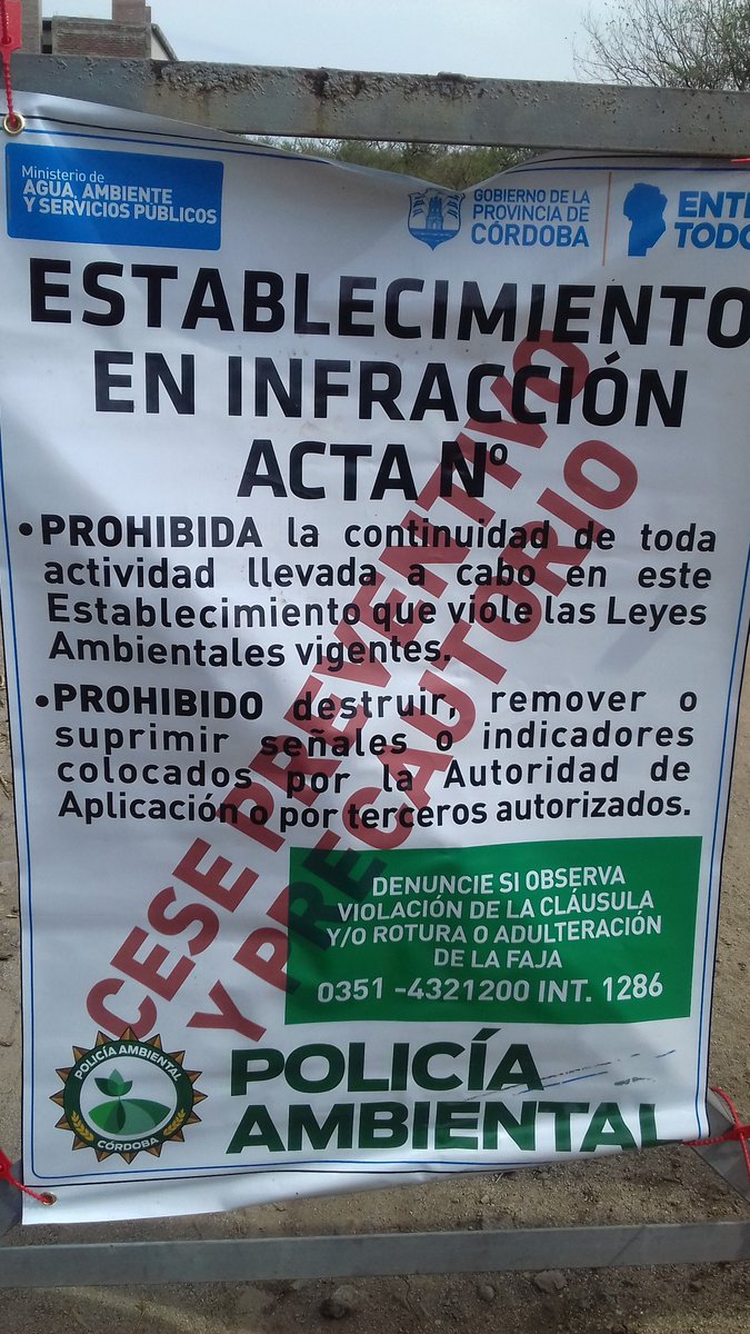 Mendiolazaviva1's tweet photo. Basural a cielo abierto clausurado. Delito por falta de habilitacion #salibi #mendiolaza https://t.co/XlAgHi6ZXA