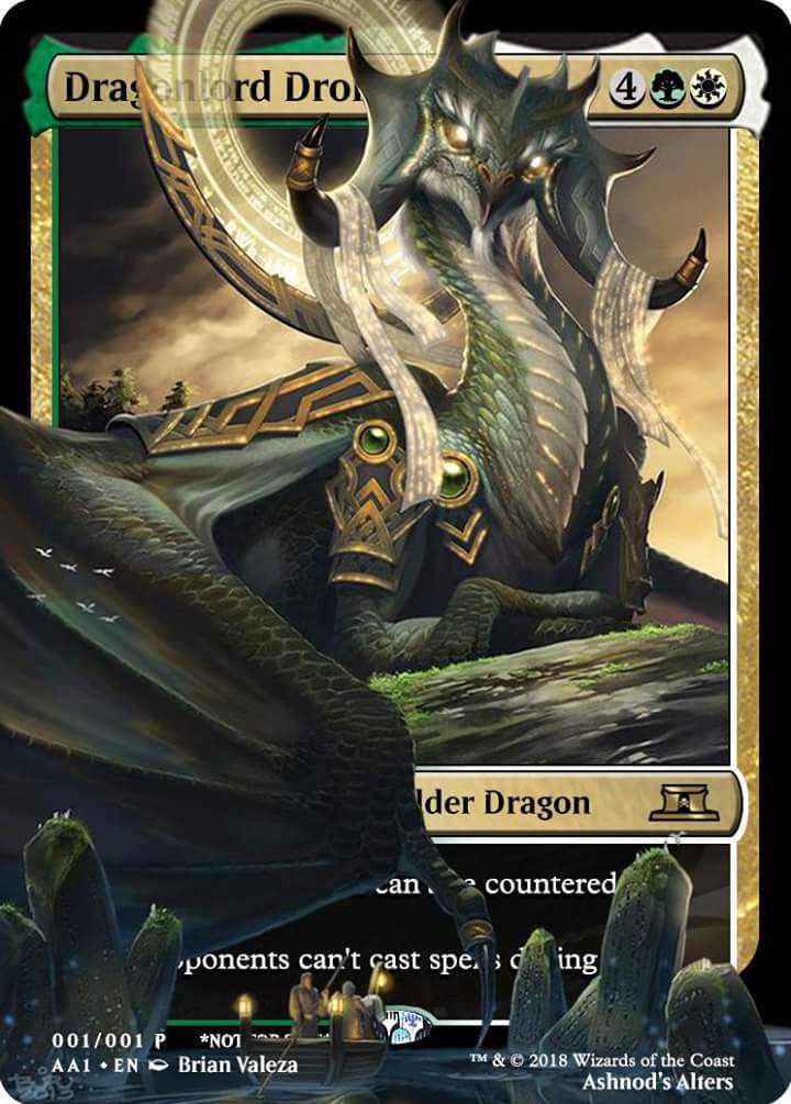 AshnodsAlter's tweet photo. Dragonlord Dromoka

Working with making the new legendary frame better. But until then, this is what I got.

#mtg #mtgalter https://t.co/SIsT3IIJ0C