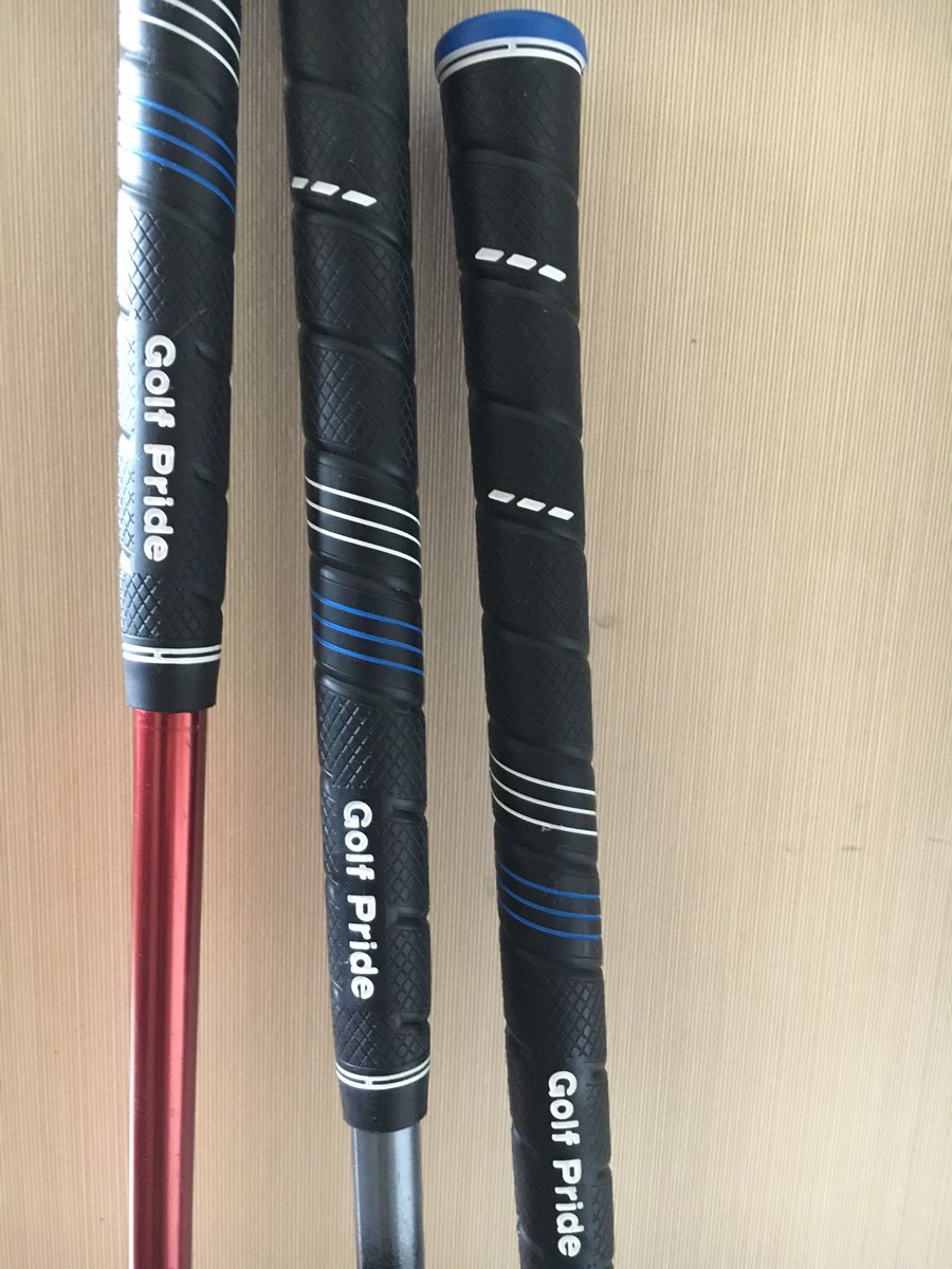 SBennettGolf's tweet photo. I know my customer will love their @golfpridegrips #CP2Pro first regrip apparently in 15 years... previous three #GolfPride of course. https://t.co/WzNukIy0Ok