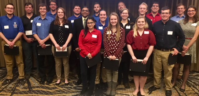 neenah_foundry's tweet photo. We were excited to attend last night's AFS Northeast WI Chapter Meeting for Student Scholarship Night! Congratulations to all the students on this awesome achievement! #AmericanFoundrySociety https://t.co/9AuIpcVgMp